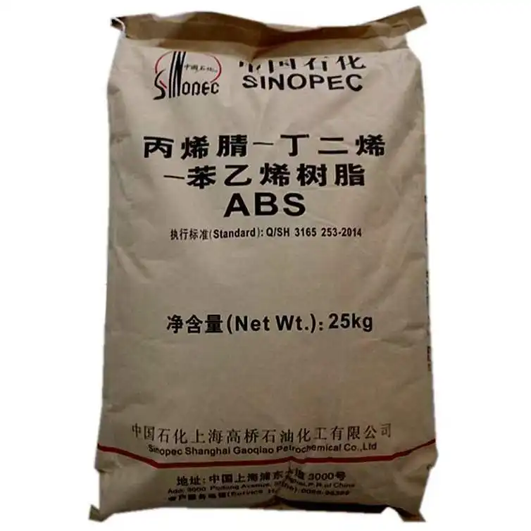 Abs granuli pellet ABS naturale vergine AE8000 per estrusione plastica abs materia prima prezzo per kg