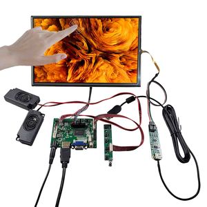Panel de pantalla táctil resistivo Panel de pantalla Lcd de 10,1 pulgadas 1280X800 con Hd-Mi Vga Av Lcd Kit de panel táctil de placa de control de marcha atrás - Product Image 4