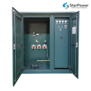 UL-zugelassener 3-Phasen-13,8-kV-1250-kVA-2MVA-Pad-montierter Transformator Leistungs elektronischer Verwendung eingang 110V/220V Ausgang 380V 50Hz Spule - Product Image 3