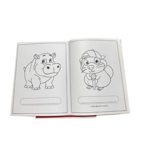 热销儿童着色书绘画着色书专业印刷儿童着色书