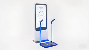 Self-Service-Körperfett-Gewichts analysator Impedanz erkennung Bio resonanz maschine mit Haltungs analyze für den geschäftlichen Gebrauch - Product Image 2