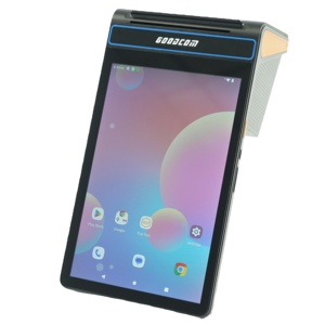 GOODCOM handroid POS 8-дюймовый планшет 80 мм встроенный принтер с кодом сканирования платежного терминала LOYVERSE приложение - Product Image 1