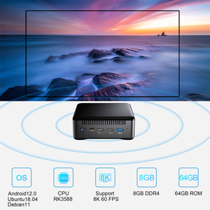 OEM akıllı Rockchip RK3588 Octa çekirdek gerçek 8K TV kutusu HD girişi çıkışı 4GB RAM DDR4 Linux Android 12 TV kutusu - Product Image 4
