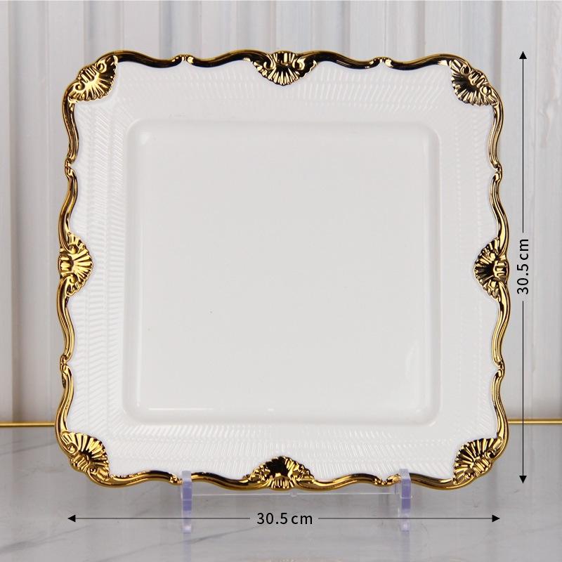12inch square plate