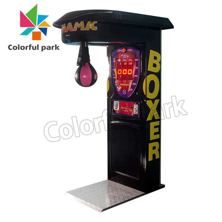 Máquina de boxe operada por moedas, jogo de arcade para jogos