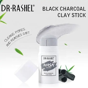 DR.RASHEL seyahat boyutu yüz maskesi gözenek detoks siyah kömür kil sopa nemlendirici derin temizlik katı yağ kontrolü için yüz - Product Image 5