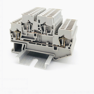 STTB-1.5 Upper and Lower <strong>Double</strong>-<strong>layer</strong> <strong>Terminal</strong> <strong>Blocks</strong>, Two in and Two Out <strong>Spring</strong> Self-locking In-line Rail <strong>Terminal</strong> <strong>Blocks</strong> - Product Image 6