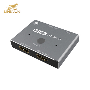 A041-<span class=keywords><strong>2</strong></span> חם מכירה oem <span class=keywords><strong>hdmi</strong></span> מתג <span class=keywords><strong>2</strong></span> קלט <span class=keywords><strong>1</strong></span> פלט פלט <span class=keywords><strong>hdmi</strong></span> וידאו מחליף 2x1 יציאה מתג תמיכה spliter 8k