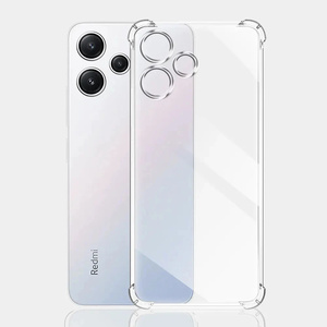 נרתיק רך סיליקון עמיד בפני זעזועים ל-Xiaomi Redmi 13C 12C Note 13 12 Pro <span class=keywords><strong>Plus</strong></span> 12S שקוף כיסוי אחורי דק במיוחד TPU מעטפת שקופה