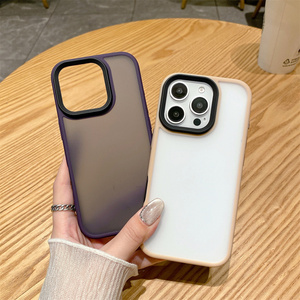 כיסוי חדש עבור iPhone 16 מט PC שקוף pro עבור iPhone 16 max פרו טלפון נייד