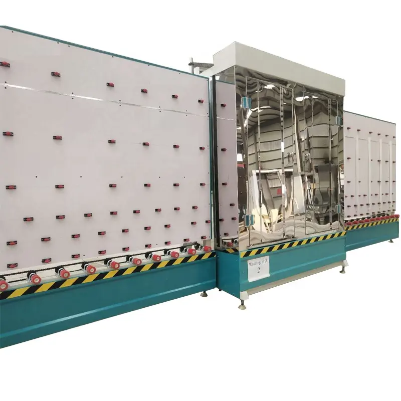 Full Automatic CNC Vertical Glass Washing Machine for cleaning glass sheet
