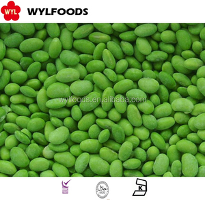 BRC sertifikalı IQF organik soyulmuş Edamame (soya) taze dondurulmuş bütün çekirdek sebze yaprak filiz çeşitli top desen GMO - Product Image 2