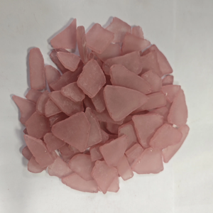 批发不规则半透明彩色玻璃自由形式散装装饰海玻璃 - Product Image 1