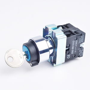(Interruttore a chiave XB2 serie XB2 BG53) selettore a chiave di ritorno con blocco da 22mm interruttore a pulsante a 3 posizioni a 2 posizioni - Product Image 2