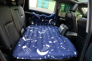 Xe Air Backseat Mobile Inflatable Nệm Lạm Phát Giường Với Động Cơ Bơm, Hai Gối Cho Giấc Ngủ Nghỉ Ngơi Và Du Lịch Unsplit Loại - Product Image 4