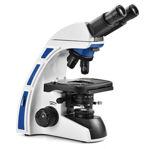 Microscopio de laboratorio binocular de inspección óptica para niños LUXUN, fuente de luz LED para estudiantes y tobogán Olympus - Product Image 1