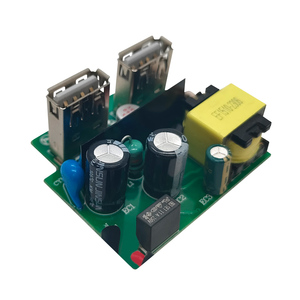เครื่องชาร์จโทรศัพท์มือถือบอร์ด PCB 2.4a 3.1a USB โมดูลเต้าเสียบ PCBA - Product Image 1