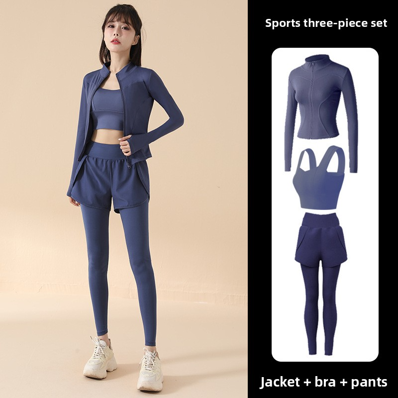 Blue Three Piece Set