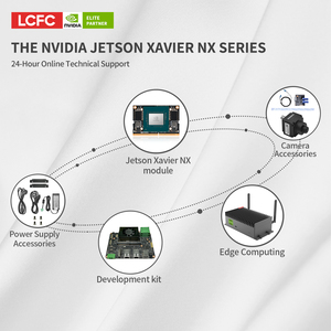 Nvidia Jetson Xavier NX 16GB modülü AI bilgi işlem modülü High-End AI yapay zeka gömülü çip