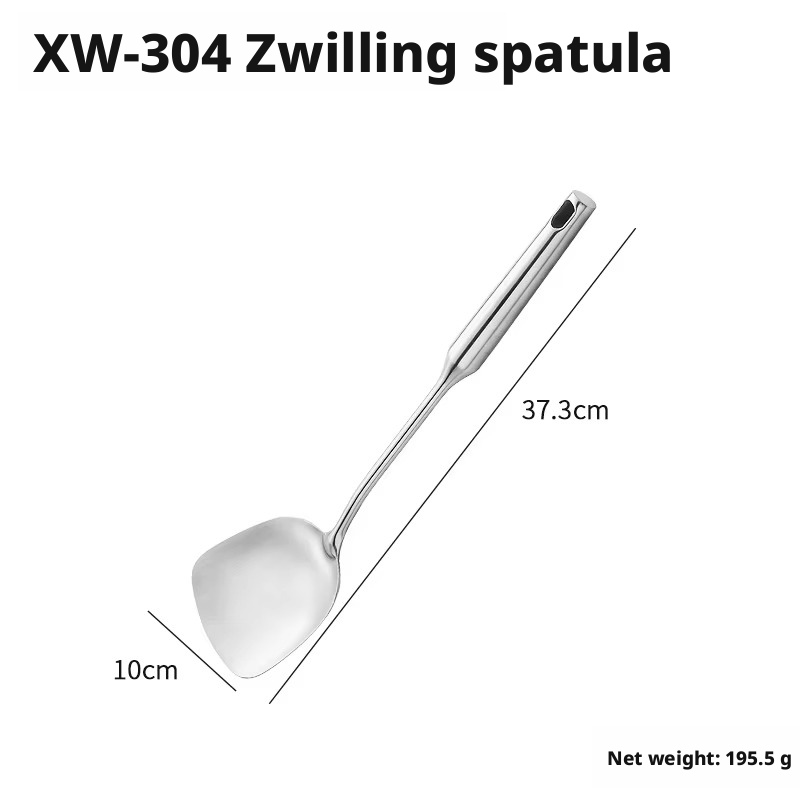 Silver-304 shuangli spatula