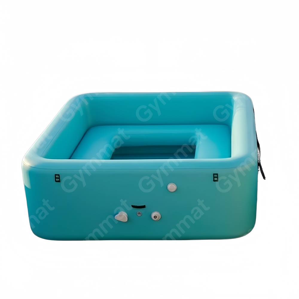 Azul Menta - Cuadrado con asiento
