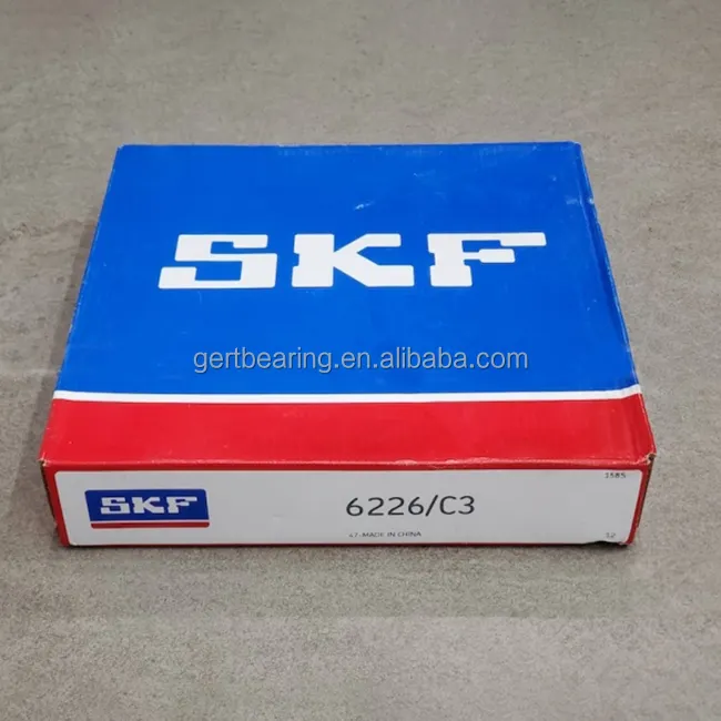 Cuscinetto a sfere SKF 6226 cuscinetto a fila singola con cuscinetto SKF originale ad alta capacità 6226 ZZ 2RS C3 6228 6330 M