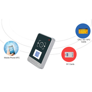 RD009 <strong>TCP</strong>/IP HTTP Protocol Mifared Card <strong>Reader</strong> RFID Card <strong>Reader</strong> with QR Code Scanner for Access Control Turnstile and Elevator - Product Image 6