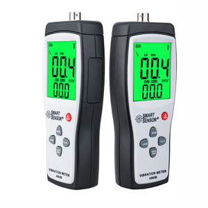 Medidor de vibración Digital AS63B, vibrómetro de mano con medición de velocidad de aceleración - Product Image 3
