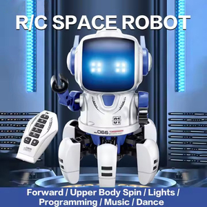 Lucky Toys Space Benutzer definiertes neues Design Fernbedienung Rc Dancing Robot Light mit leichter Musik - Product Image 2