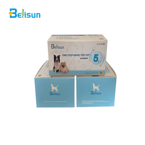 Veteriner Pet teşhis köpek CPV Ag CDV CAV CIV CCV GIA testi Parvo Distemper Adeno enza corona corona Giardia hızlı test kiti - Product Image 6
