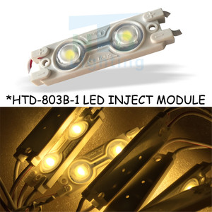 DC12V โคมไฟ LED สองดวงขนาด0.48วัตต์ LED โมดูล160องศา5050 SMD โมดูล LED สีขาวเย็นแบบป้าย - Product Image 4
