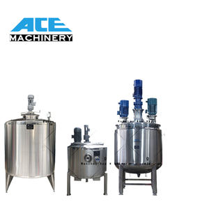 Özelleştirilebilir 1000L 2000L 3t 5T karıştırıcı karıştırma tankı elektrikli/buhar isıtma mikser gıda sınıfı SUS304/316L GMP standart - Product Image 6