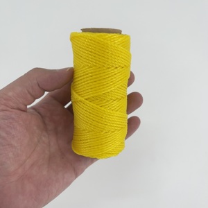 Cuerda de Pe de 3 hebras personalizada de fábrica, cuerda de hundimiento de nailon de plástico trenzado Pe para pesca azul y Cuerda de embalaje marina - Product Image 3
