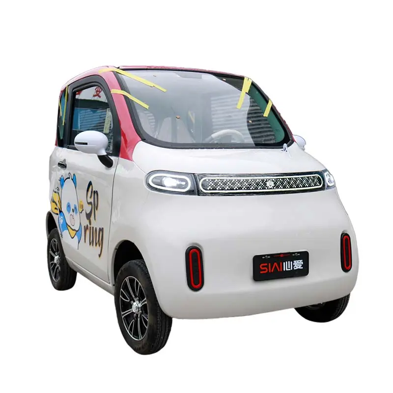 Alta calidad Mini sol cuatro puertas cuatro asientos coche eléctrico