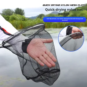 Micro Lure Landing <strong>Net</strong> for Fly Fishing Mini Aluminum Alloy &amp; Nylon <strong>Small</strong> Hand Landing <strong>Net</strong> for Trout Fly Fishing Equipment