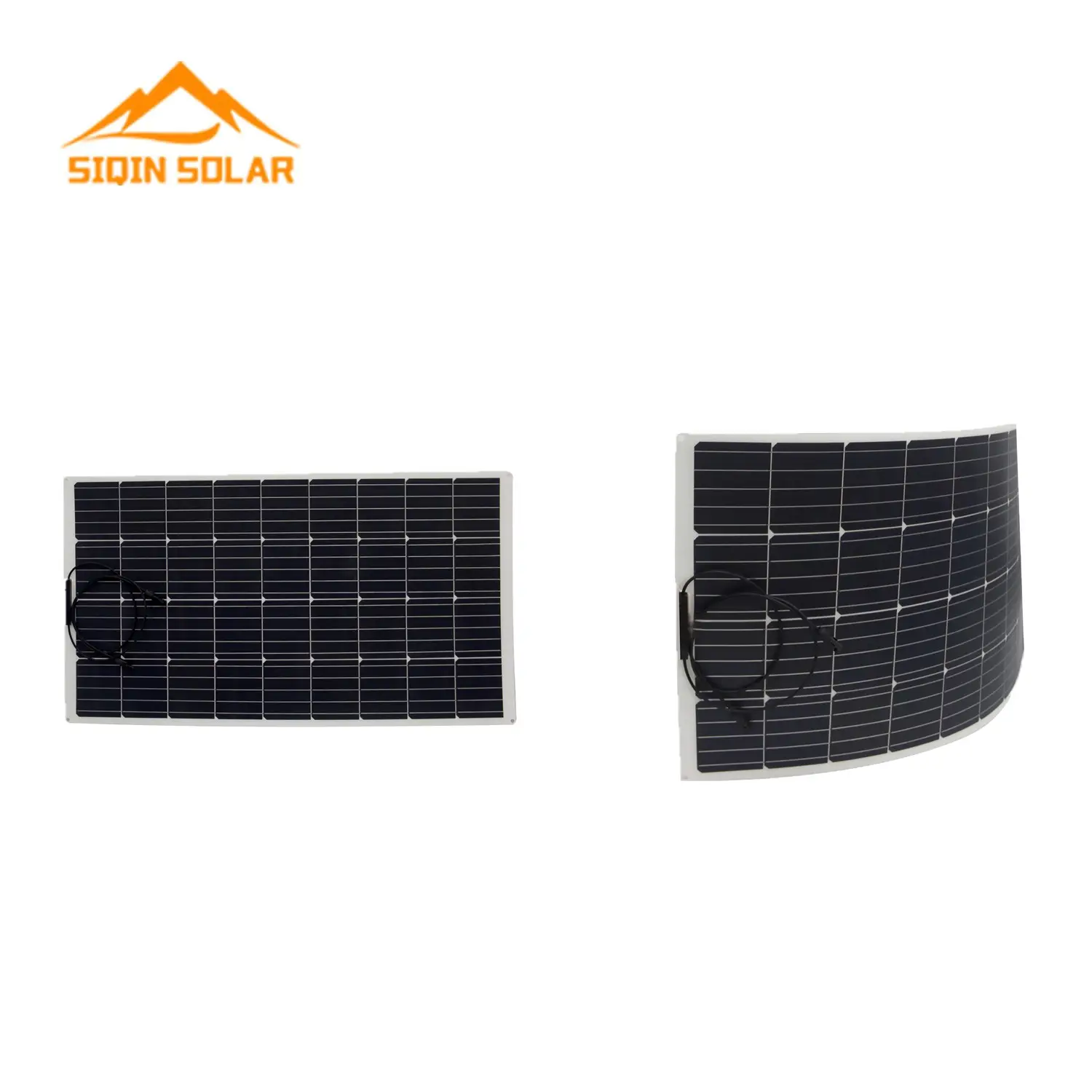 Flexibles Solar panel 100 Watt 12 18 Volt mono kristallin biegbar, halb flexibel für Marine RV Cabin Van Car