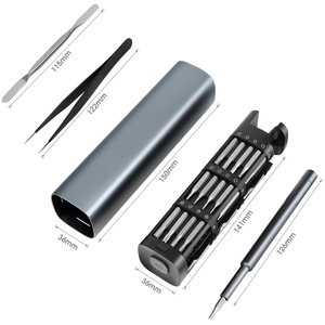חם מכירה 46 ב 1 מברג נייד מגנטי נייד עם 42pcs להחלפה S2 חתיכות פלדה חתיכות כלי תיקון יד מקצועי ערכת כלי