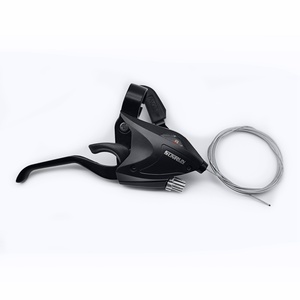 <span class=keywords><strong>SHIMANO</strong></span>ラピッドファイヤーシフターMTBマウンテンバイクシフティングレバーブレーキレバー付き3x8S自転車シフター