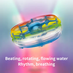 SJY-ZF06 Schwerkraft-Kontroll-Display <span class=keywords><strong>RC</strong></span>-Drohne mit Cool Light Show App Programmierung Benutzer definierte Text bearbeitung Quadcopter Toy