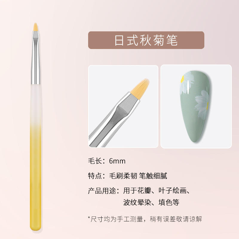 Stylo sans capuchon-stylo chrysanthème