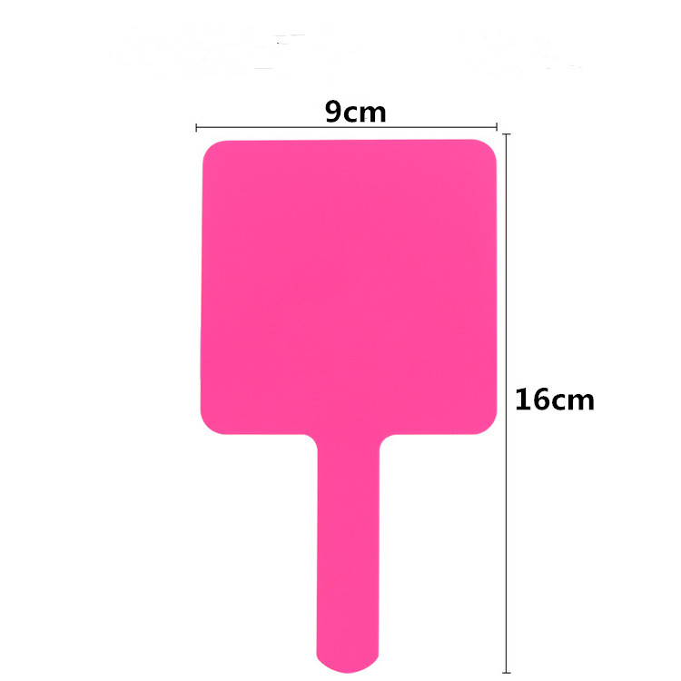 Cosmétique miroir rose chaud