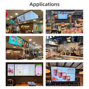 Factory Price Restaurant Menu Board 32 43 55inch Wall Mounted Android System Menu Board HD Indoor <strong>Lcd</strong> Digital Signage <strong>Display</strong> - Product Image 6