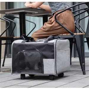 Mèo Túi đi ra ngoài xách tay vật nuôi xe đẩy trường hợp không gian viên nang vật nuôi Ba lô - Product Image 3