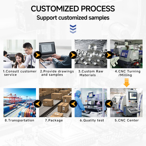 Индивидуальное прецизионное фрезерование и токарная обработка деталей CNC услуги CNC Machining - Product Image 2