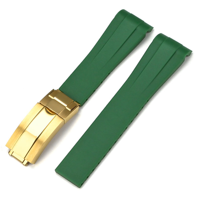 Green+gold clasp
