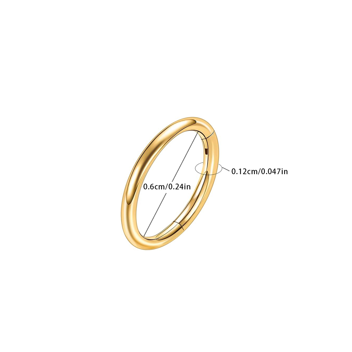Gold (inner diameter 6mm 1PC)