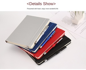 Cuaderno de cuero PU A5 personalizable, hebilla de carcasa dura, encuadernación de costura, tamaño A6 para estudiantes, profesionales, libreta de direcciones de tela - Product Image 5