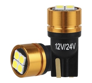 โคมไฟป้ายทะเบียนขนาดเล็ก LED 24โวลต์พร้อม T10 4SMD 3030โวลต์ถอดรหัสการอ่าน6โวลต์และ12โวลต์สภาพใหม่ที่เข้ากันได้ - Product Image 6