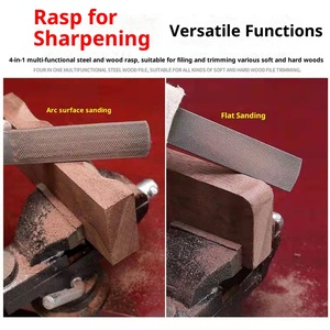 8inch 4 in1 thép carbon rasp tập tin mộc chế biến gỗ gỗ cho gỗ ngựa - Product Image 6