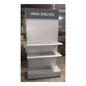 Kunden spezifisches Hochleistungs-Metall-<span class=keywords><strong>Pegboard</strong></span>-<span class=keywords><strong>Display</strong></span>-Rack Verstellbares Regal Zubehör-Displayst änder mit Haken für den Laden